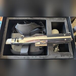 Silver and Black Lightsaber Replica